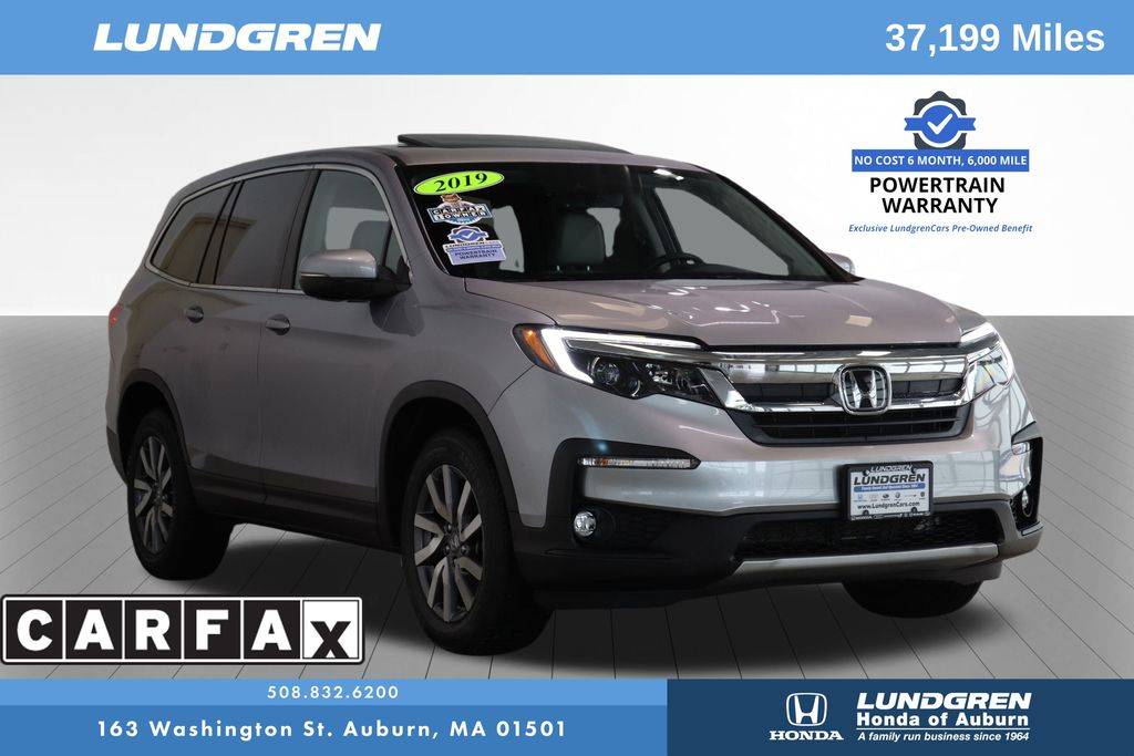2019 Honda Pilot EX-L — SUV — 37,199 mi — Auburn, MA