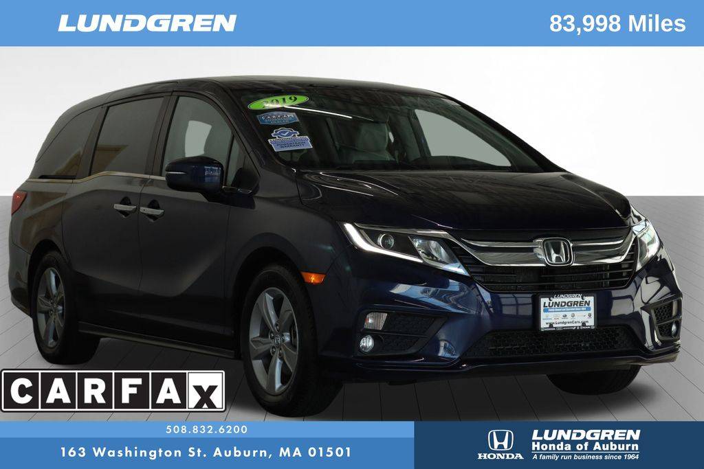 2019 Honda Odyssey EX-L — Minivan — 83,998 mi — Auburn, MA