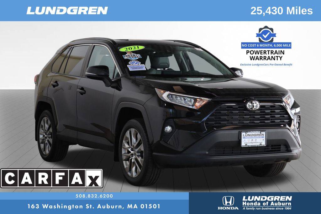 2021 Toyota RAV4 XLE Premium — SUV — 25,430 mi — Auburn, MA