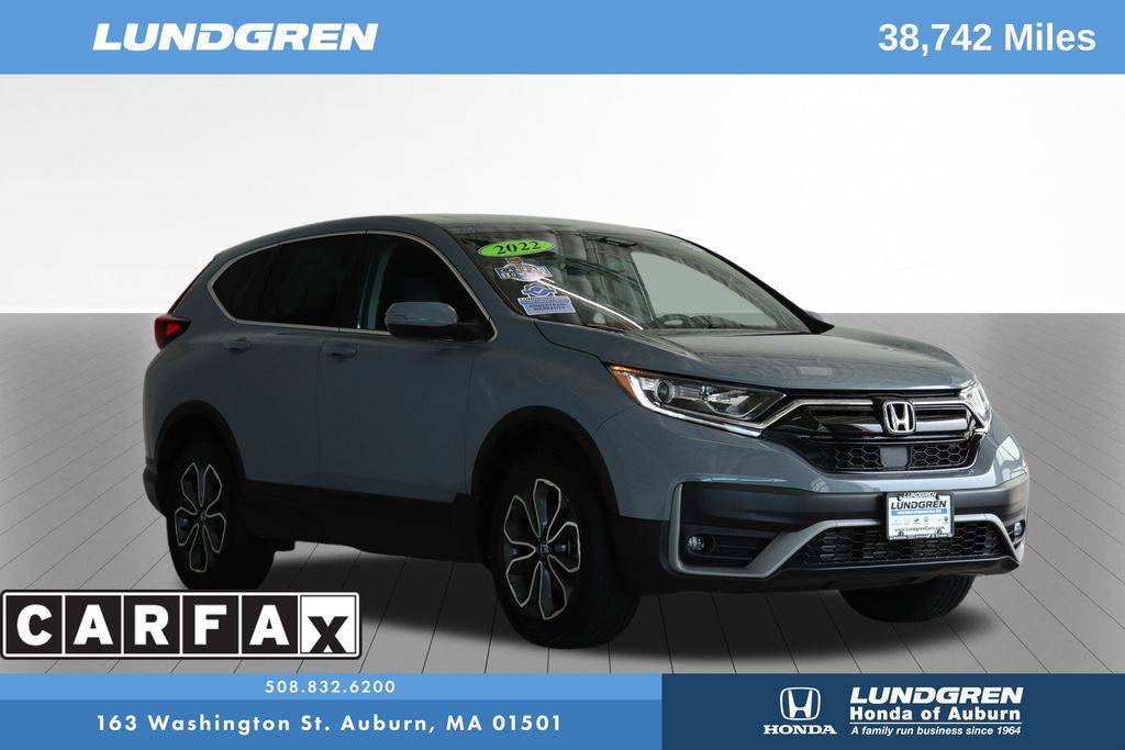 2022 Honda CR-V EX-L — SUV — 38,742 mi — Auburn, MA