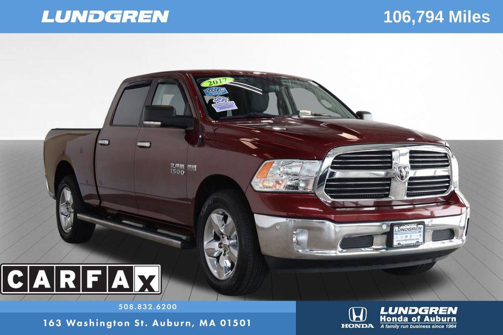 2017 Ram 1500 Big Horn — Pickup Truck — 106,314 mi — Auburn, MA