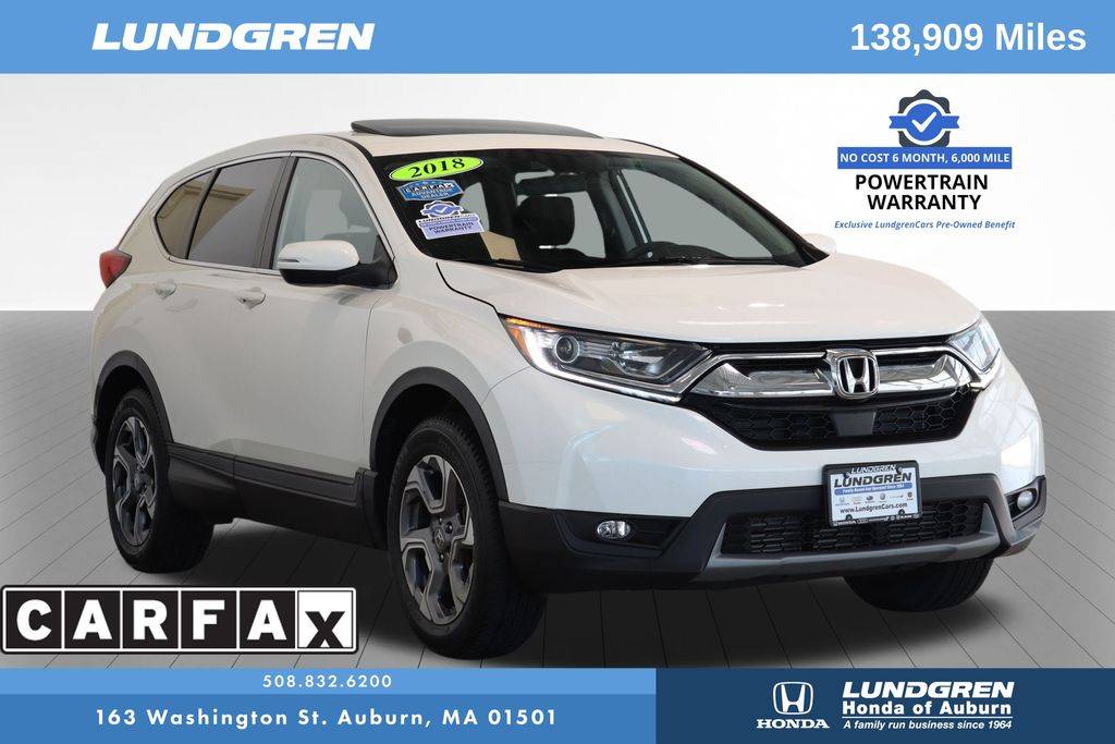 2018 Honda CR-V EX — SUV — 137,106 mi — Auburn, MA