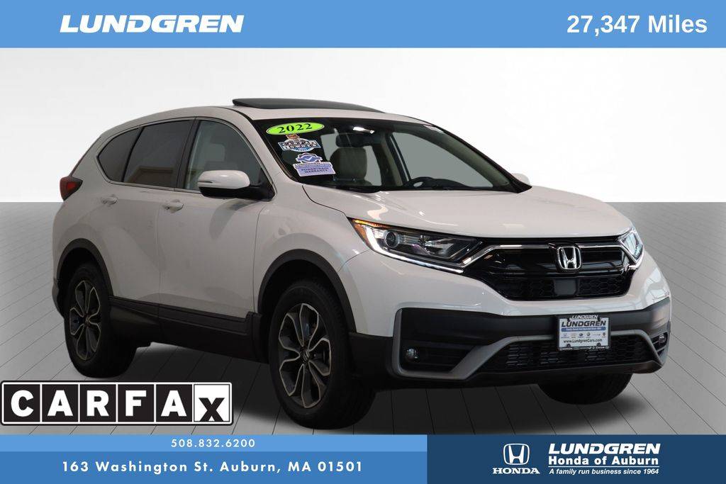 2022 Honda CR-V EX-L — SUV — 27,347 mi — Auburn, MA