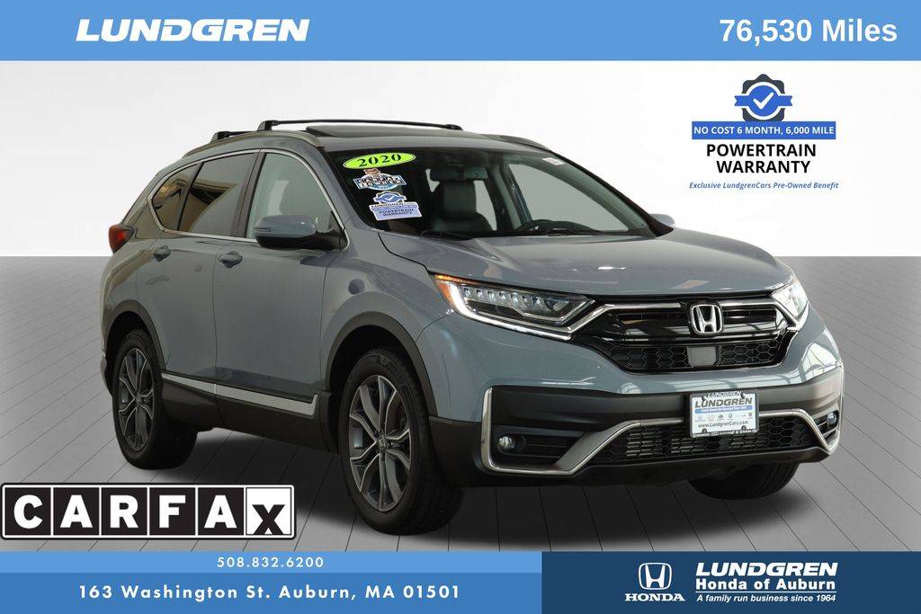2020 Honda CR-V Touring — SUV — 76,530 mi — Auburn, MA