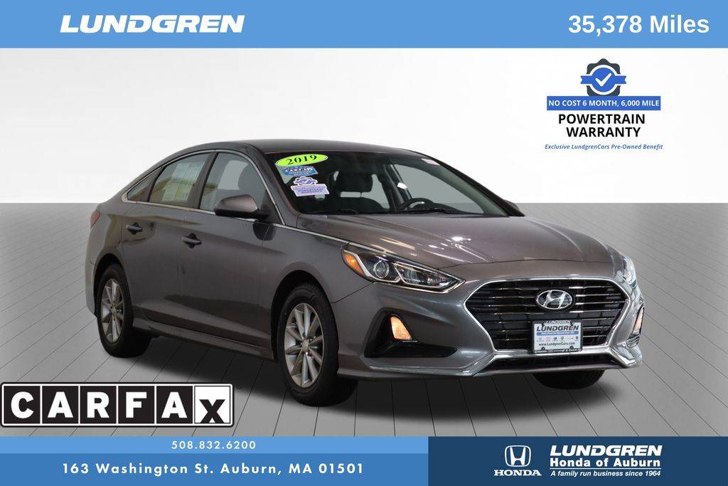 2019 Hyundai Sonata SE — Sedan — 35,378 mi — Auburn, MA