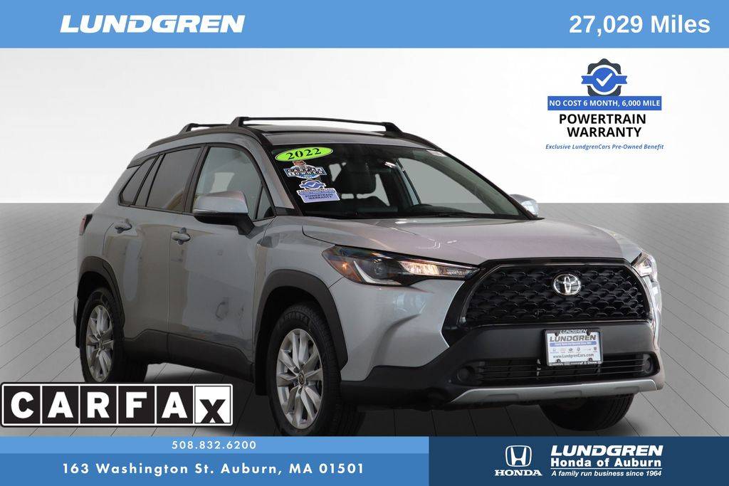 2022 Toyota Corolla Cross LE — SUV — 27,029 mi — Auburn, MA
