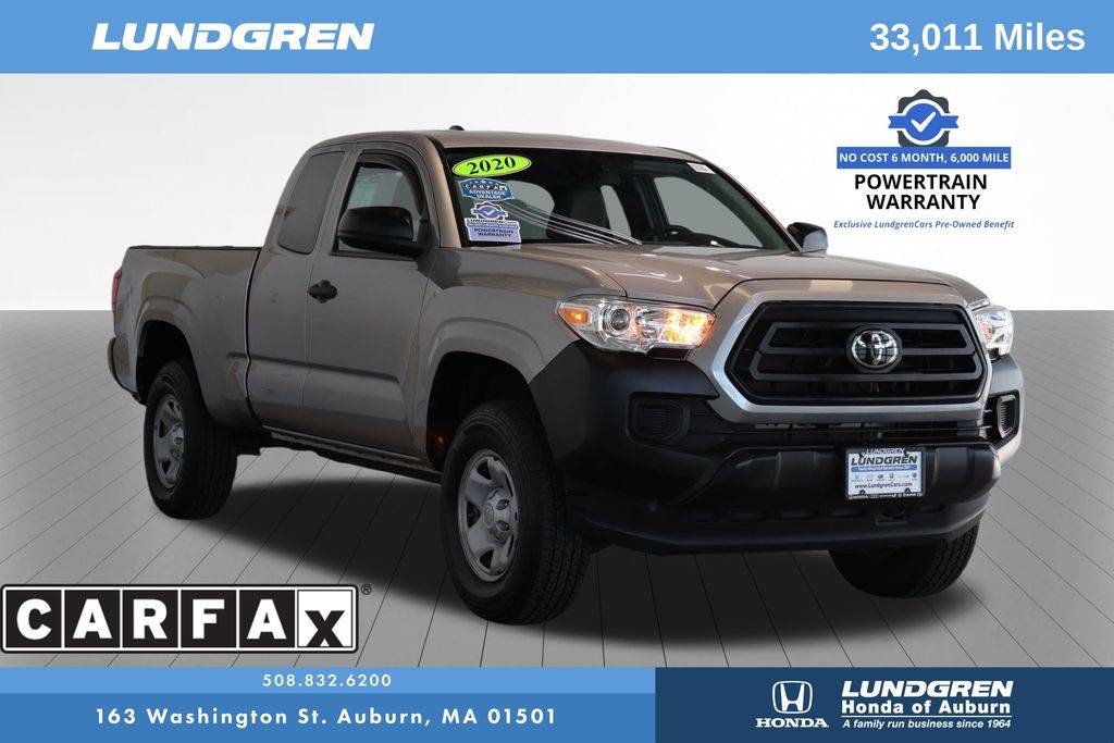 2020 Toyota Tacoma SR — Pickup Truck — 32,955 mi — Auburn, MA
