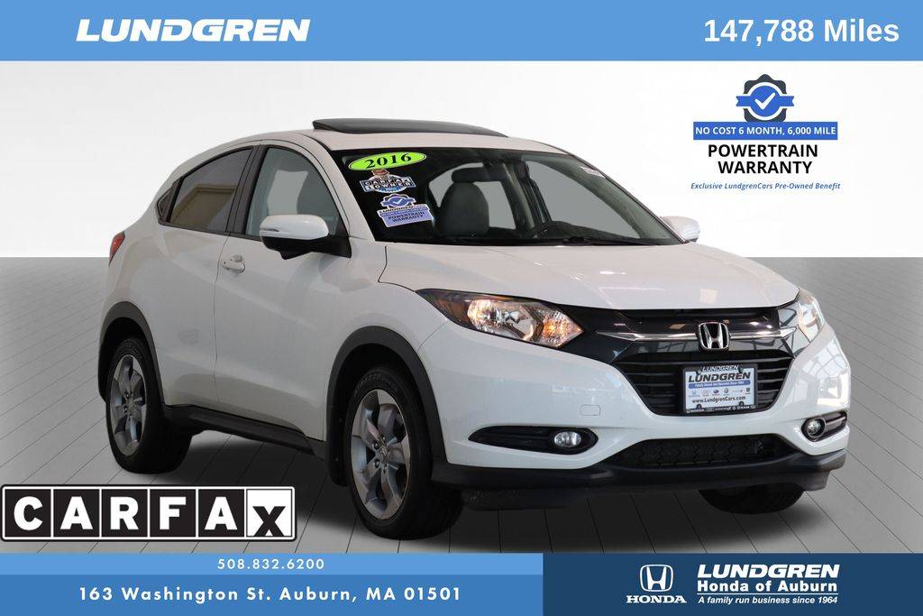 2016 Honda HR-V EX — SUV — 147,784 mi — Auburn, MA