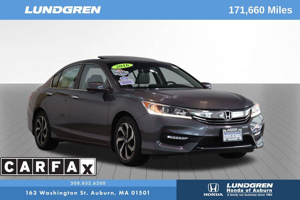 2016 Honda Accord EX-L — Sedan — 171,181 mi — Auburn, MA