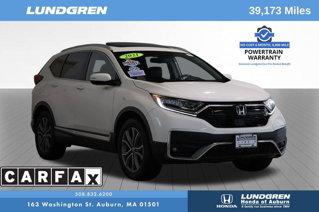 2021 Honda CR-V Touring — SUV — 39,173 mi — Auburn, MA