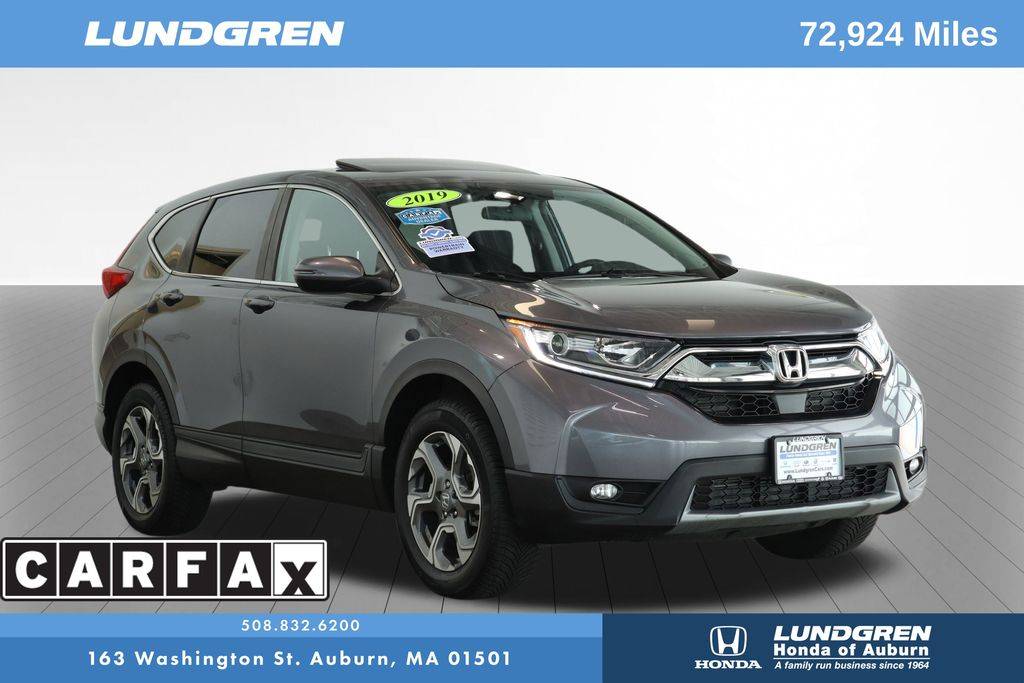2019 Honda CR-V EX — SUV — 72,924 mi — Auburn, MA