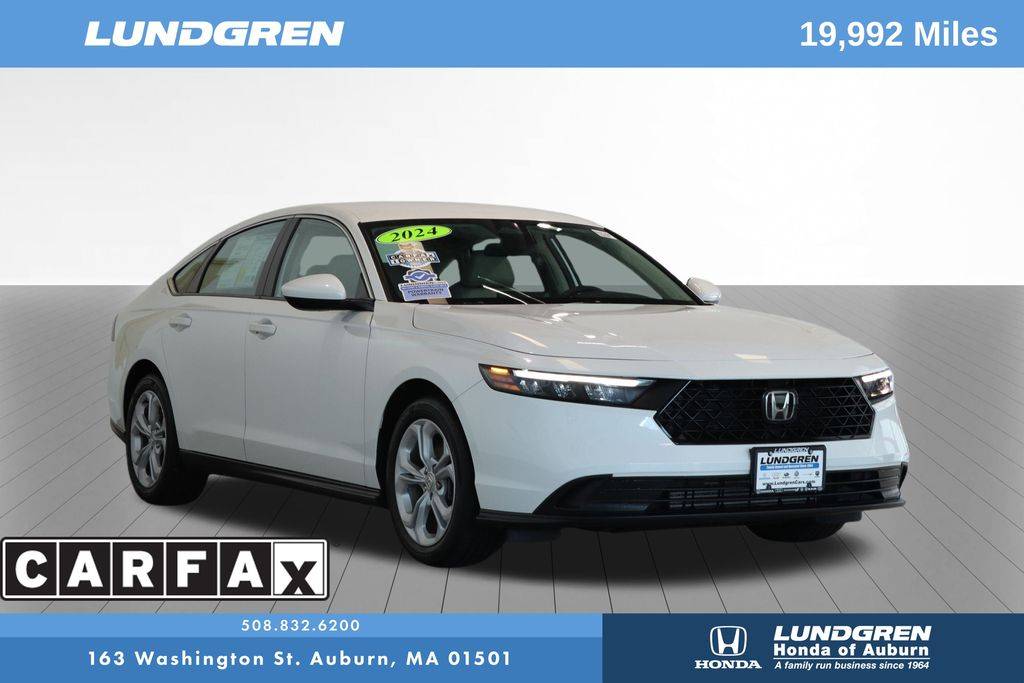 2024 Honda Accord LX — Sedan — 19,989 mi — Auburn, MA