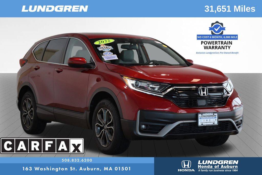 2022 Honda CR-V EX-L — SUV — 31,651 mi — Auburn, MA