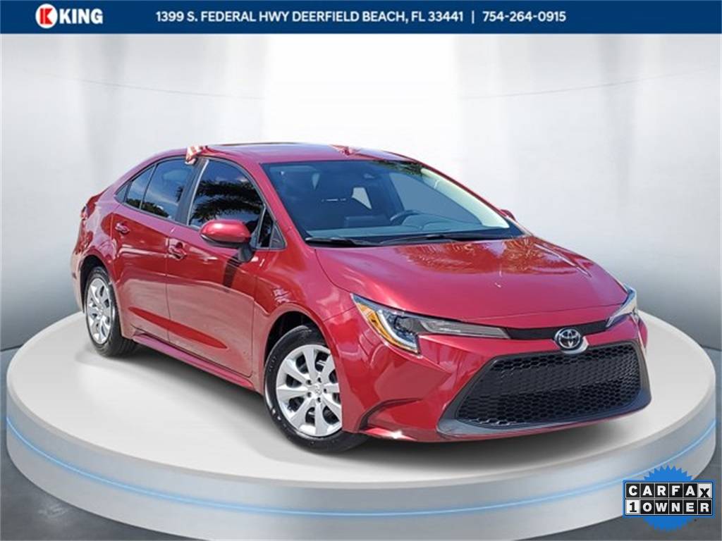 2022 Toyota Corolla LE — Sedan — 32,211 mi — Deerfield Beach, FL