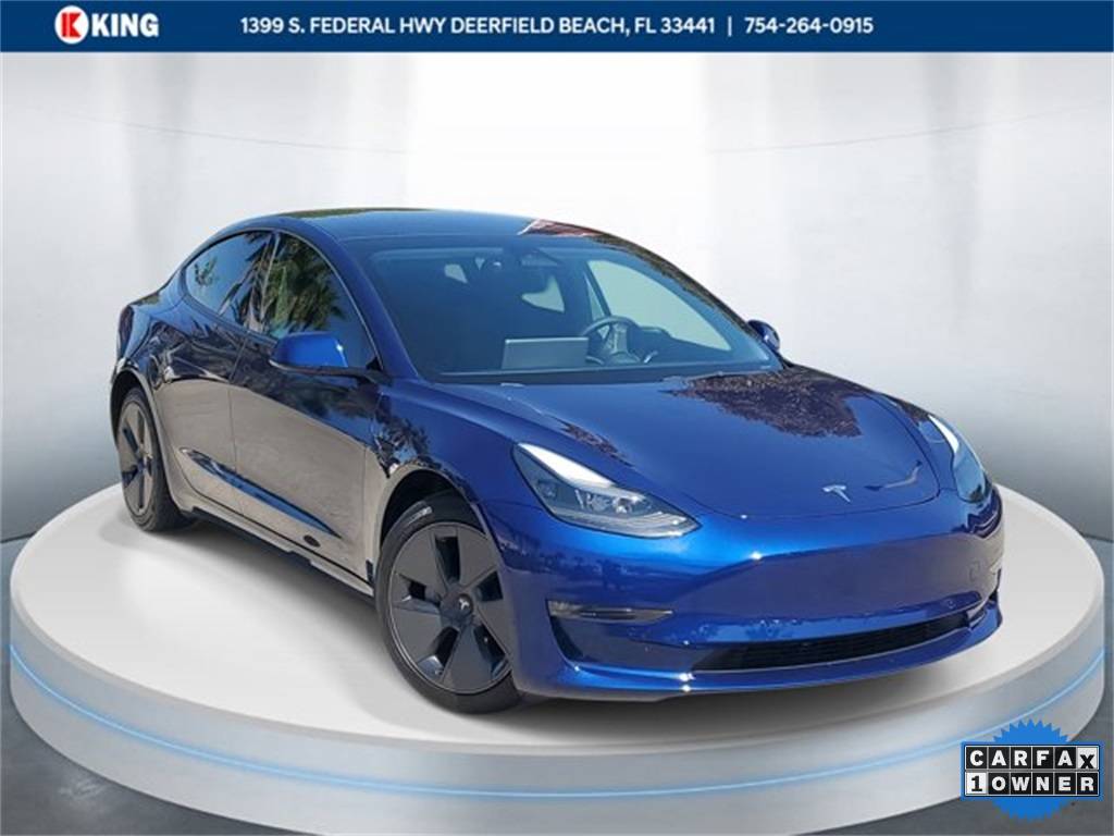2022 Tesla Model 3 Long Range — Sedan — 21,211 mi — Deerfield Beach, FL