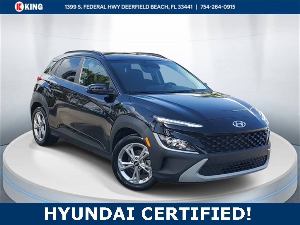 2022 Hyundai Kona SEL — SUV — 24,177 mi — Deerfield Beach, FL