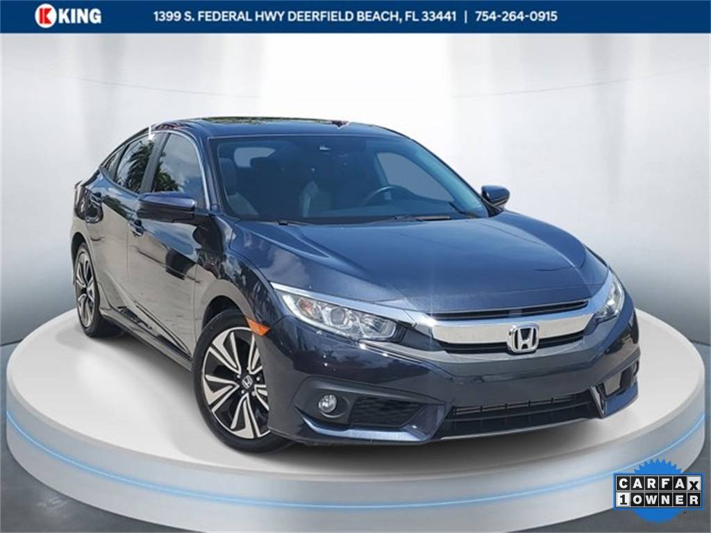 2017 Honda Civic EX-L — Sedan — 33,519 mi — Deerfield Beach, FL