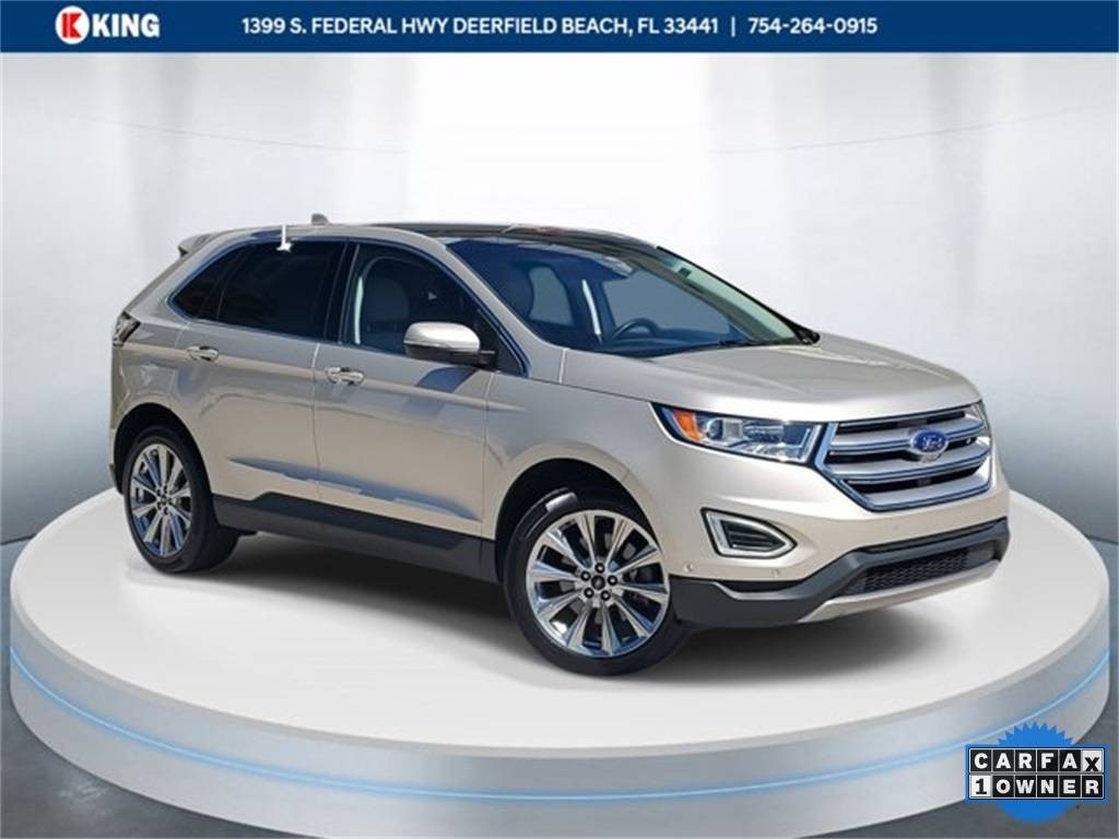 2018 Ford Edge Titanium — SUV — 81,237 mi — Deerfield Beach, FL