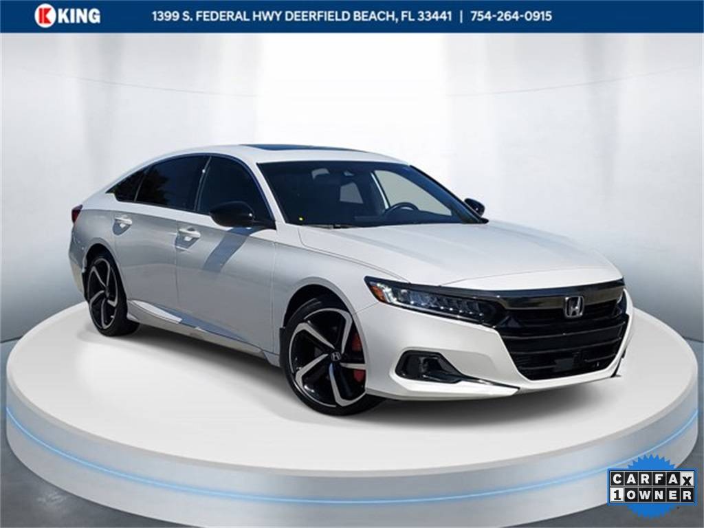 2022 Honda Accord Sport — Sedan — 25,568 mi — Deerfield Beach, FL