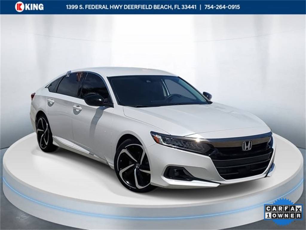 2022 Honda Accord Sport SE — Sedan — 31,623 mi — Deerfield Beach, FL