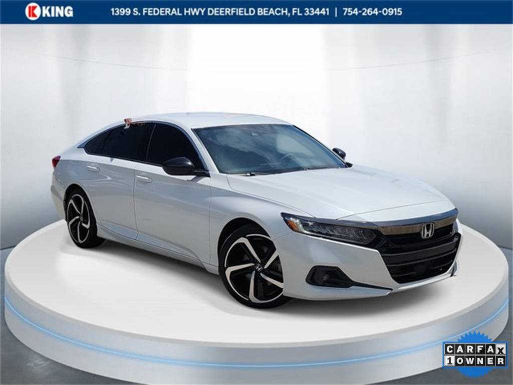 2022 Honda Accord Sport — Sedan — 37,544 mi — Deerfield Beach, FL