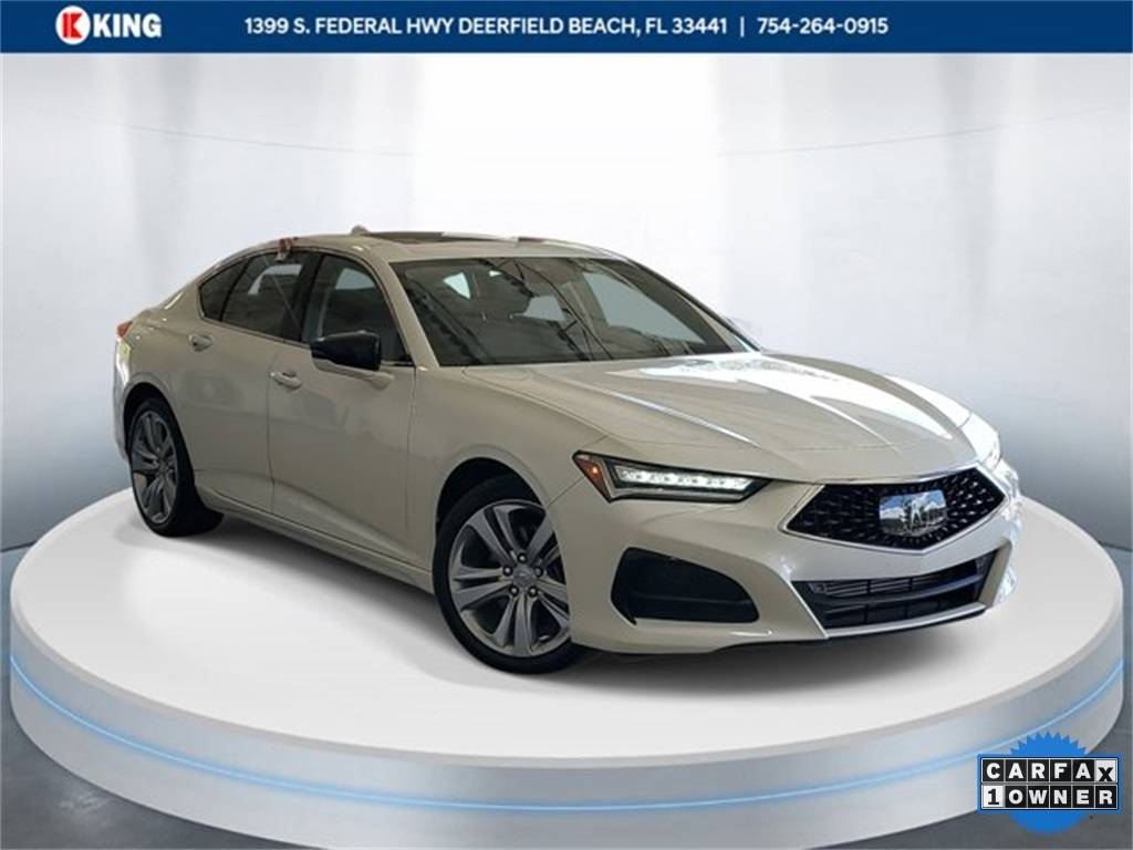 2021 Acura TLX Technology Package — Sedan — 26,474 mi — Deerfield Beach, FL