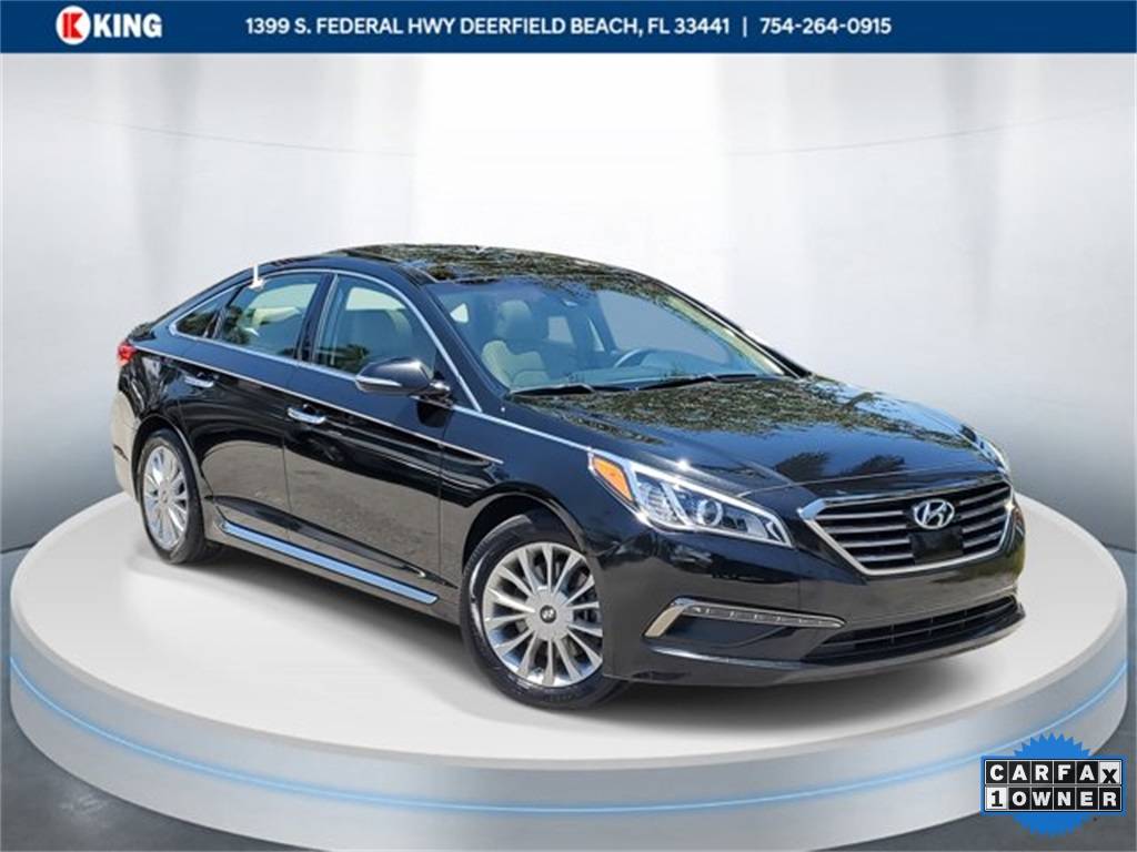2015 Hyundai Sonata Limited — Sedan — 59,641 mi — Deerfield Beach, FL