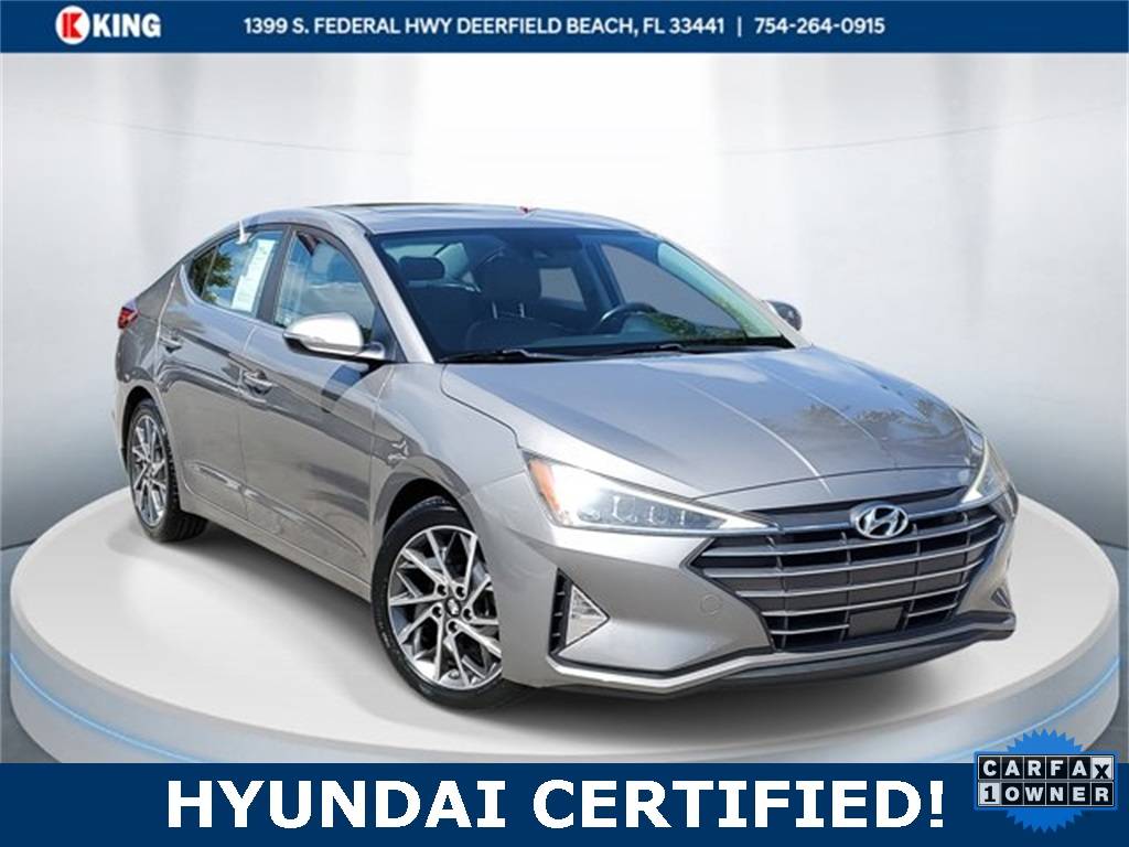 2020 Hyundai Elantra Limited — Sedan — 59,591 mi — Deerfield Beach, FL