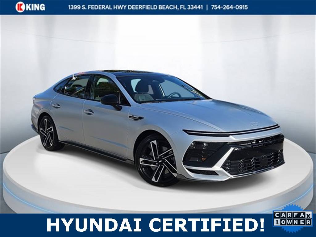 2025 Hyundai Sonata N Line — Sedan — 3,263 mi — Deerfield Beach, FL