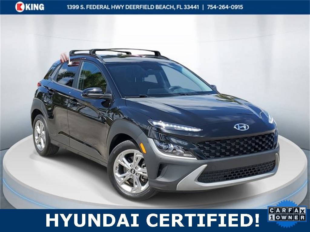 2022 Hyundai Kona SEL — SUV — 35,711 mi — Deerfield Beach, FL