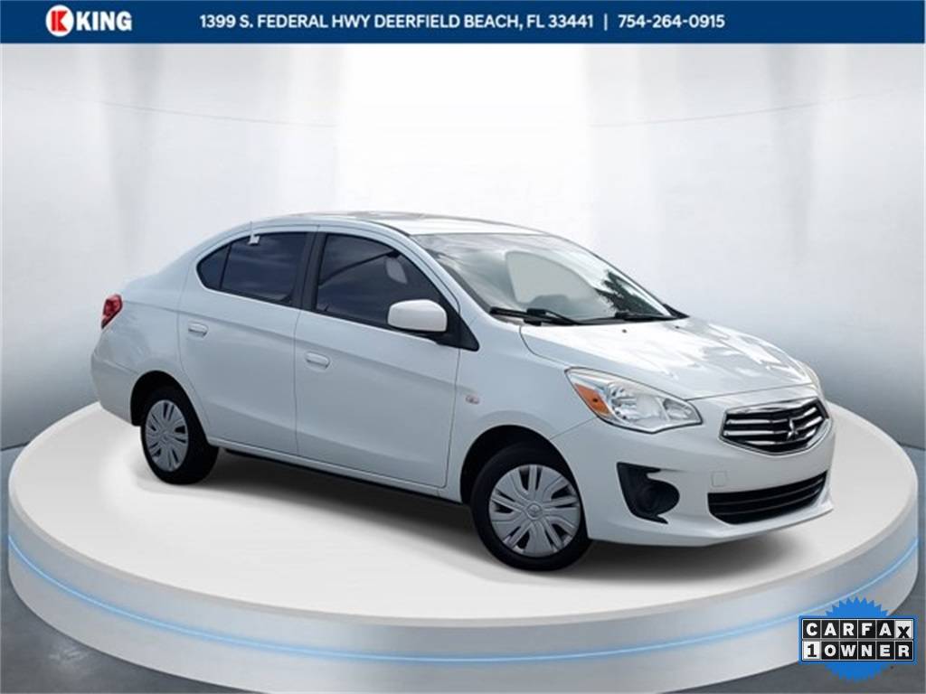 2018 Mitsubishi Mirage ES — Sedan — 39,011 mi — Deerfield Beach, FL