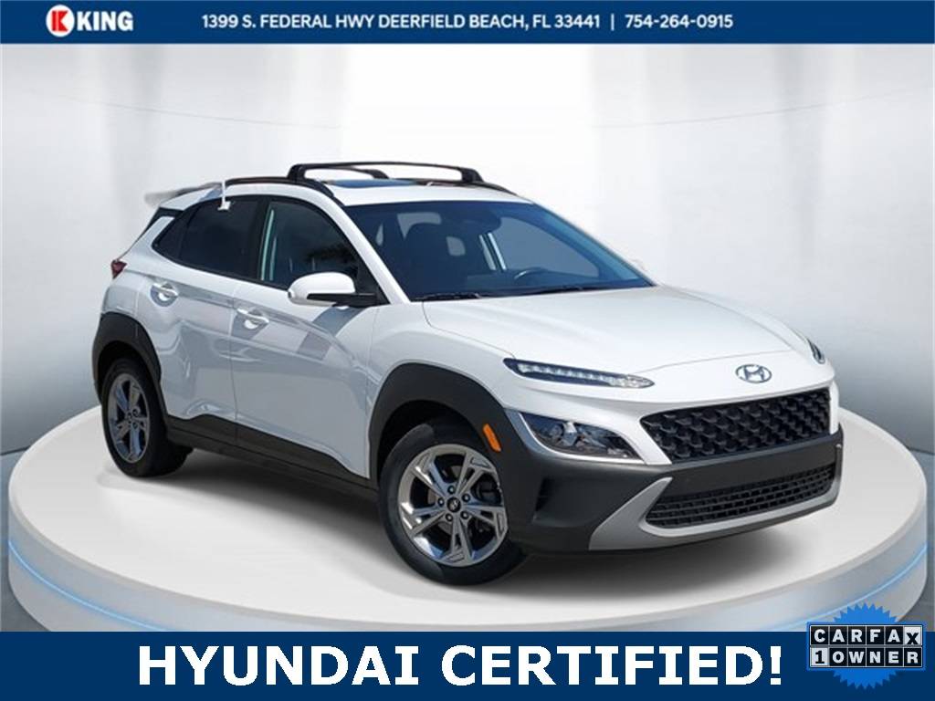 2022 Hyundai Kona SEL — SUV — 17,669 mi — Deerfield Beach, FL