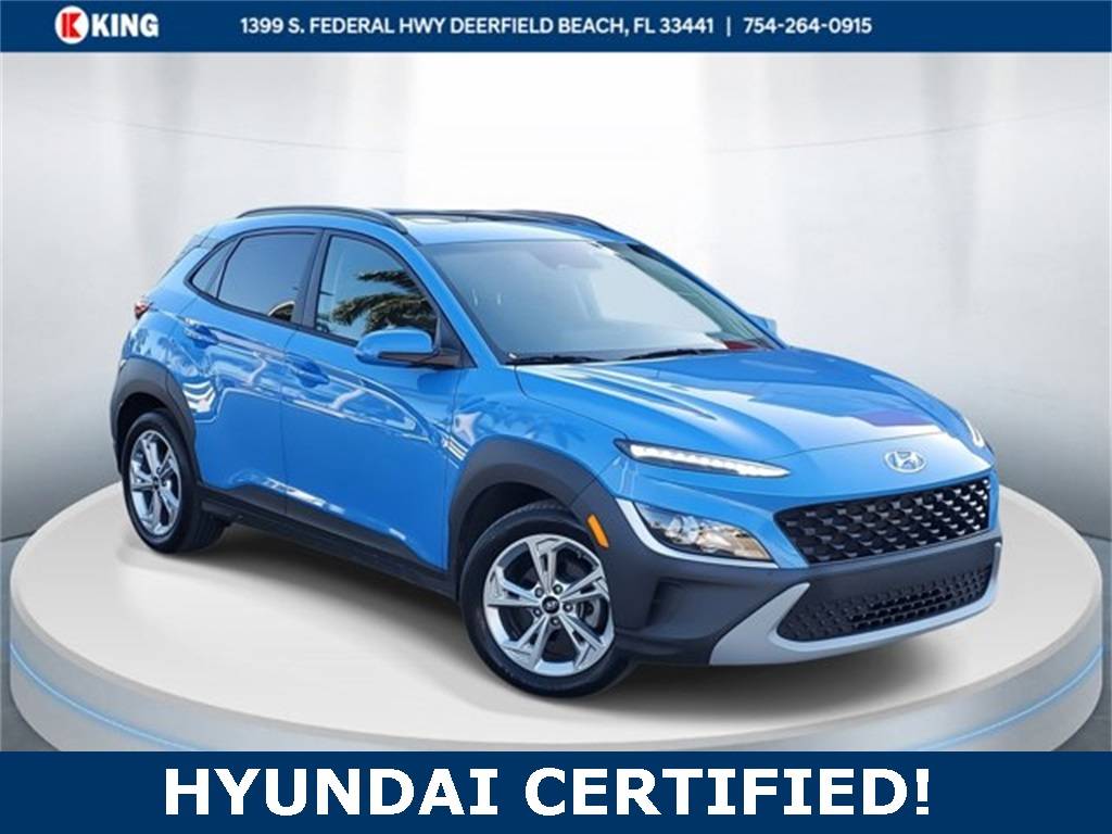 2022 Hyundai Kona SEL — SUV — 23,987 mi — Deerfield Beach, FL