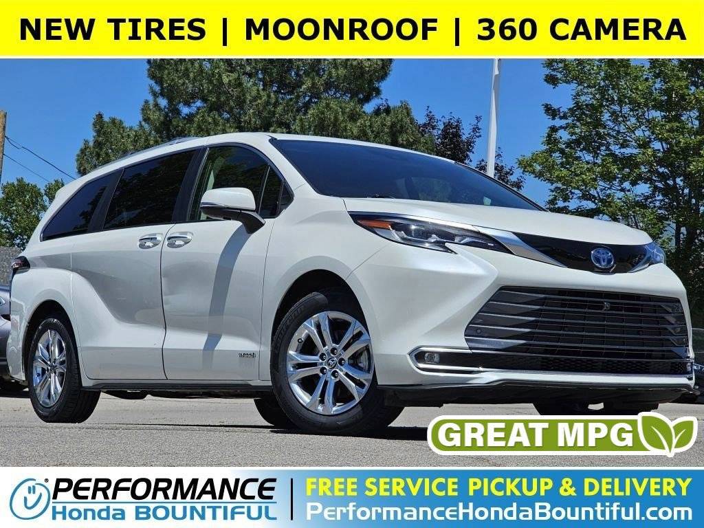 2021 Toyota Sienna Platinum — Minivan — 61,574 mi — Bountiful, UT