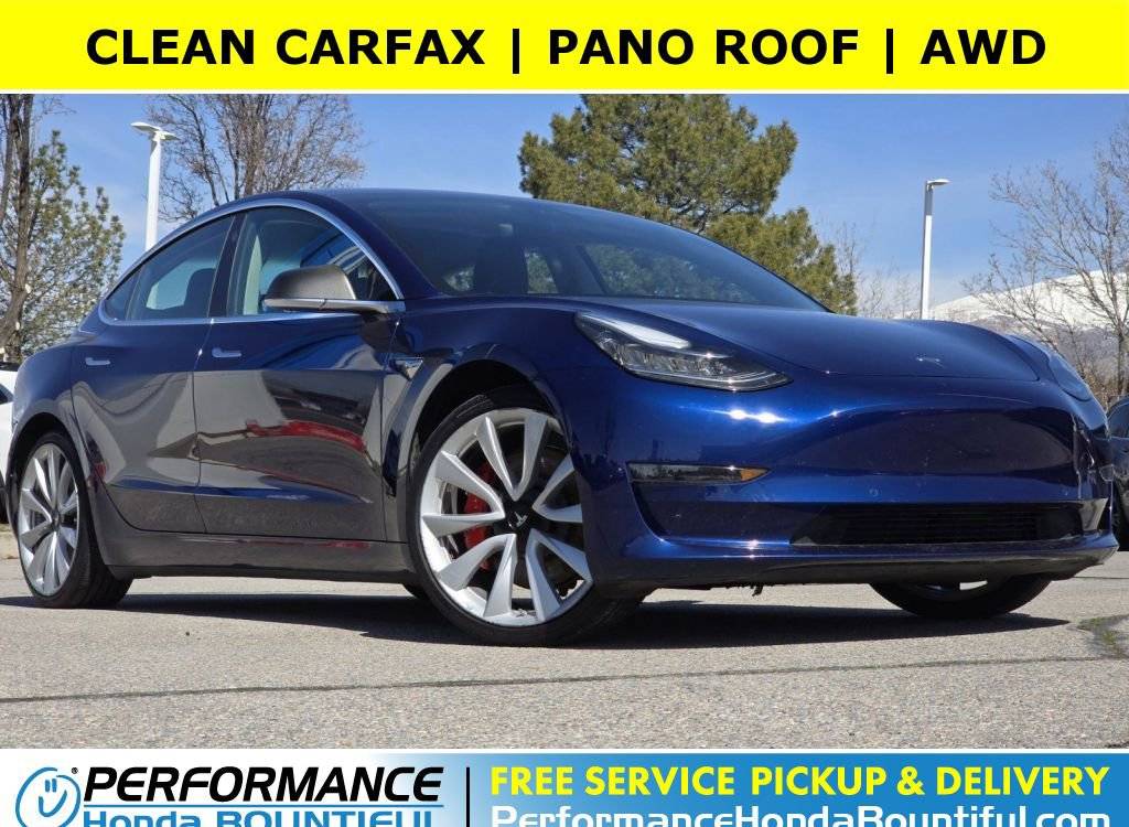 2018 Tesla Model 3 Long Range — Sedan — 53,264 mi — Bountiful, UT