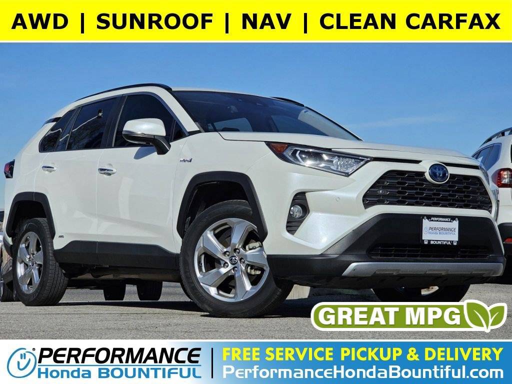 2021 Toyota RAV4 Hybrid Limited — SUV — 75,982 mi — Bountiful, UT