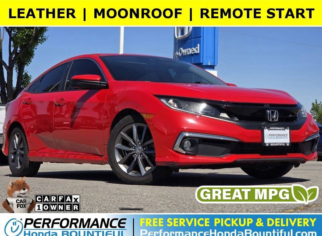 2020 Honda Civic EX-L — Sedan — 67,613 mi — Bountiful, UT