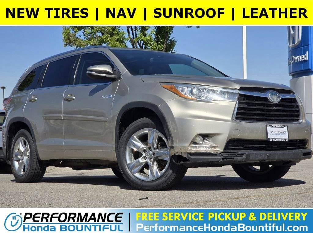 2015 Toyota Highlander Hybrid Limited Platinum — SUV — 158,597 mi — Bountiful, UT