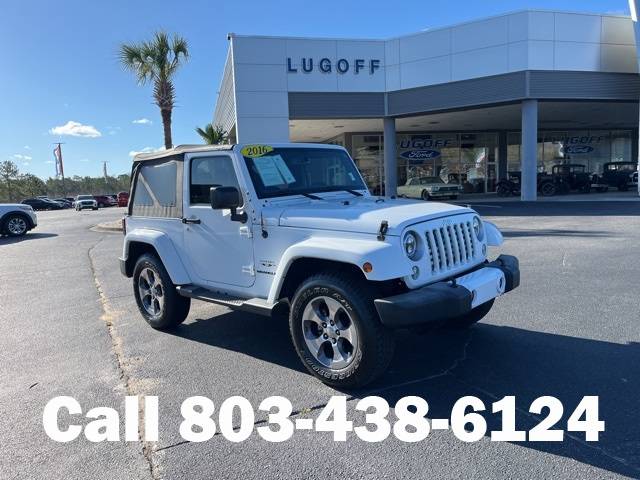 2016 Jeep Wrangler Sahara — SUV — 90,856 mi — Lugoff, SC