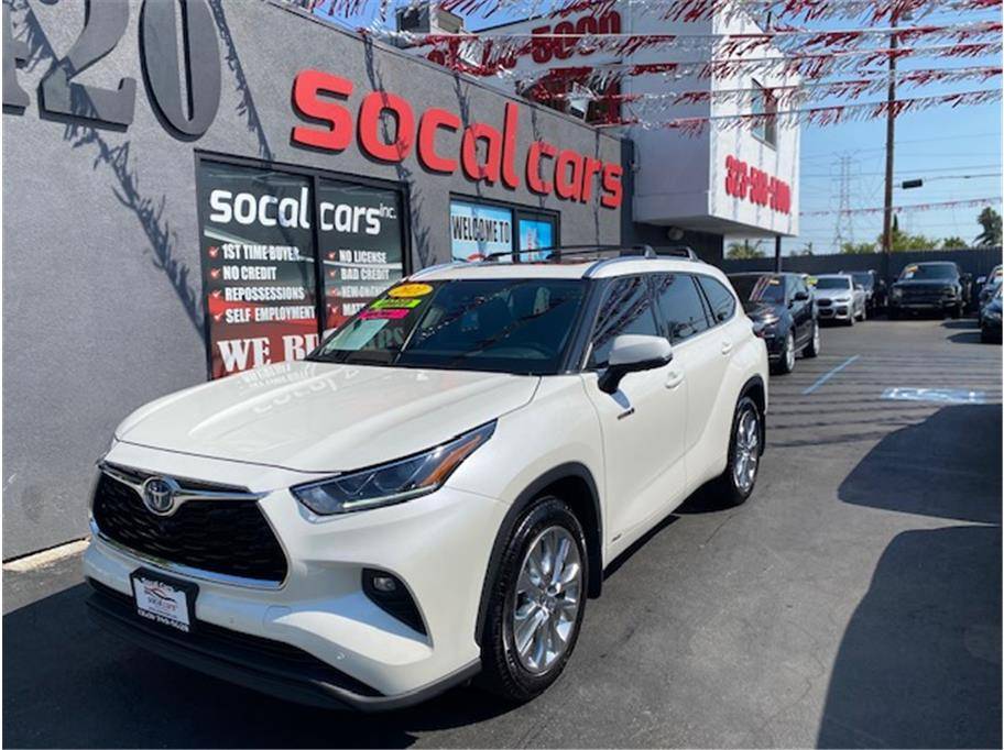 2021 Toyota Highlander Hybrid Limited — SUV — 49,687 mi — HUNTINGTON PARK, CA