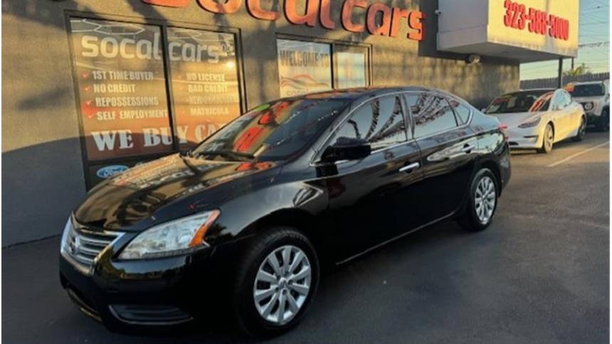 2015 Nissan Sentra FE+ S — Sedan — 55,192 mi — HUNTINGTON PARK, CA