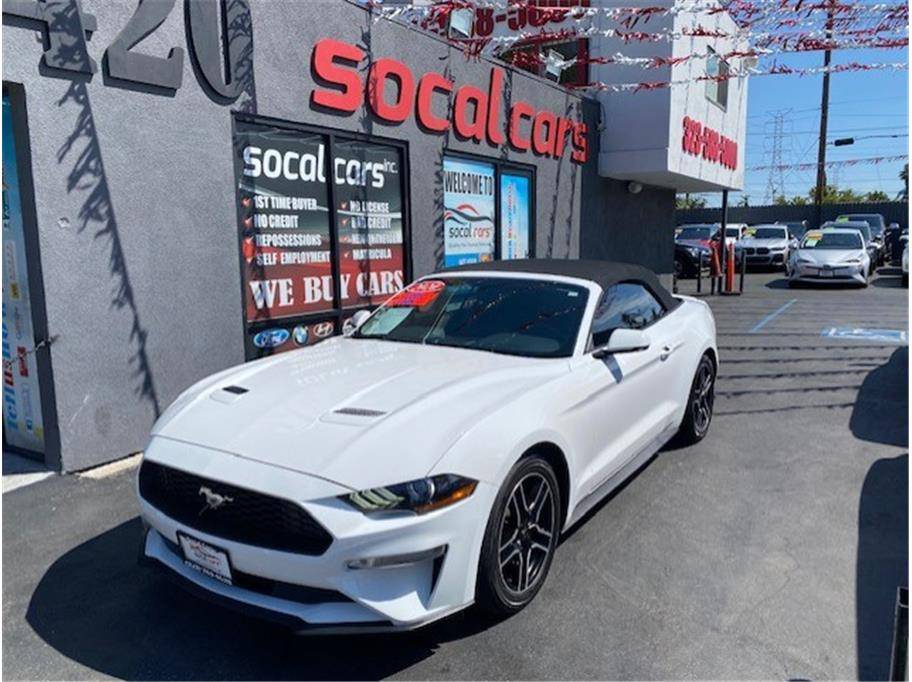 2020 Ford Mustang EcoBoost Premium — Convertible — 73,213 mi — HUNTINGTON PARK, CA