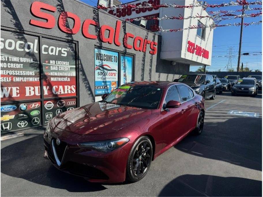 2017 Alfa Romeo Giulia Standard — Sedan — 75,882 mi — HUNTINGTON PARK, CA