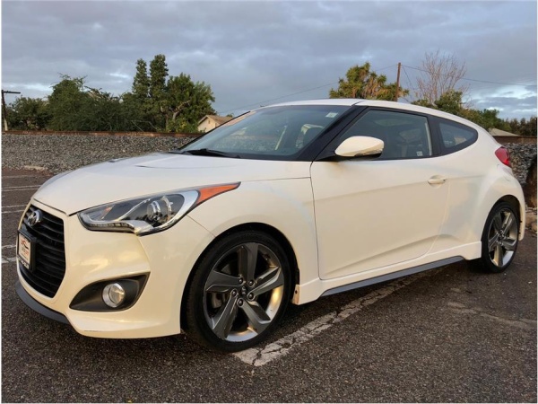 2014 Hyundai Veloster Turbo With Blue Interior Automatic For