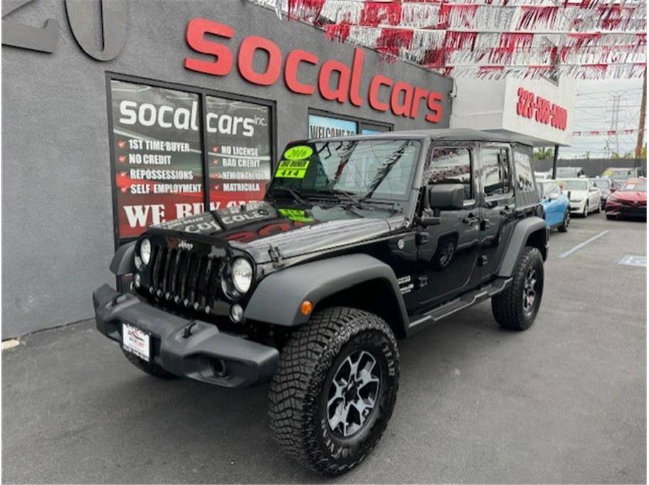 2016 Jeep Wrangler Sport — SUV — 110,749 mi — HUNTINGTON PARK, CA