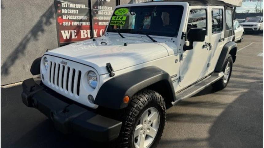 2016 Jeep Wrangler Sport — SUV — 92,065 mi — HUNTINGTON PARK, CA
