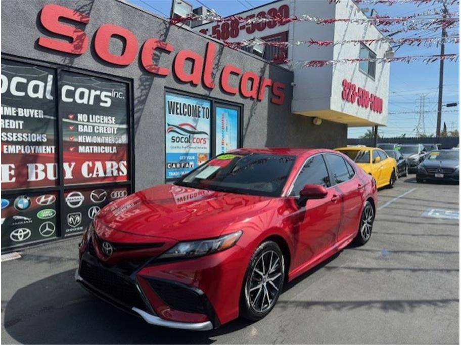 2021 Toyota Camry SE — Sedan — 110,993 mi — HUNTINGTON PARK, CA
