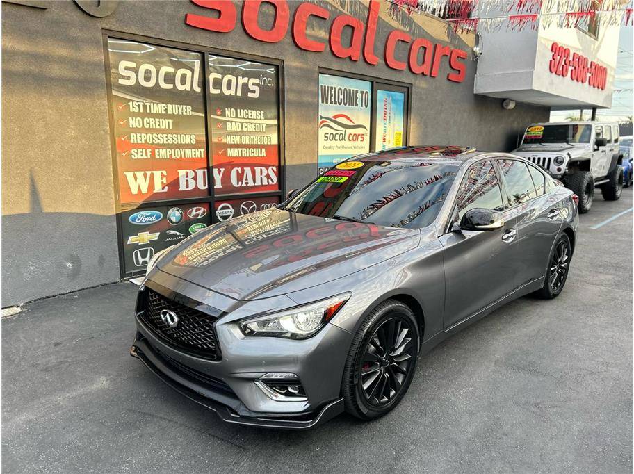 2021 INFINITI Q50 3.0t LUXE — Sedan — 77,834 mi — HUNTINGTON PARK, CA