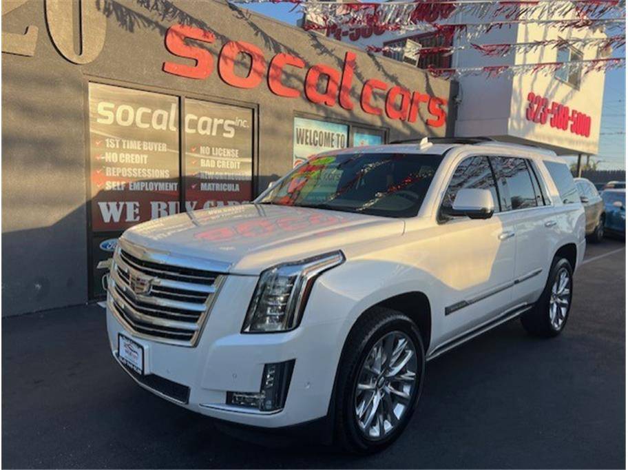 2018 Cadillac Escalade Platinum — SUV — 95,387 mi — HUNTINGTON PARK, CA