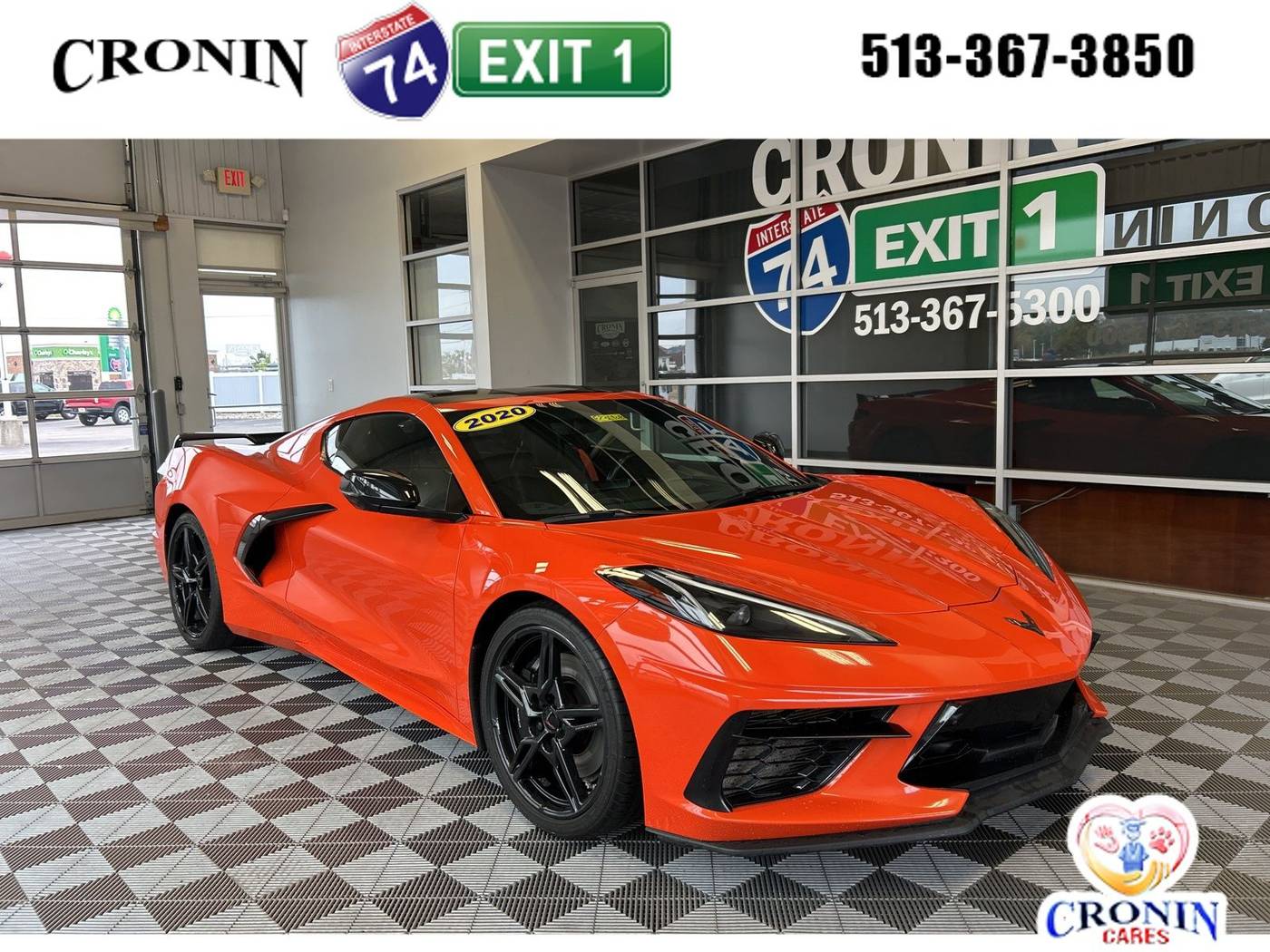 2020 Chevrolet Corvette 3LT — Coupe — 23,015 mi — Harrison, OH